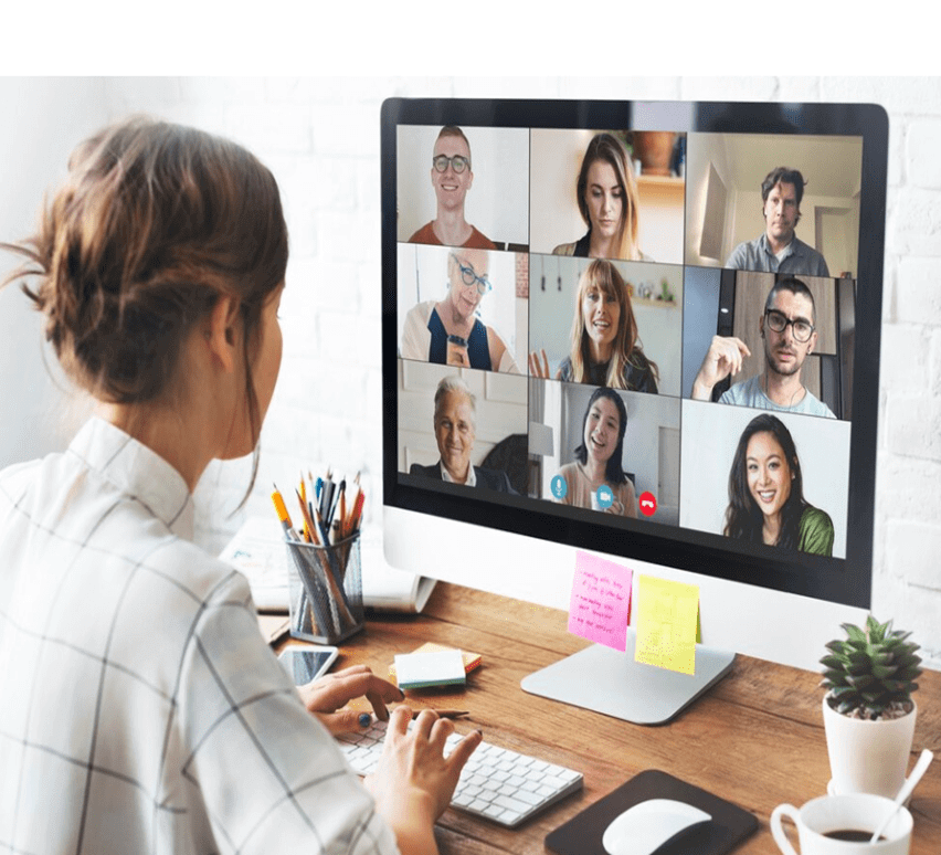 reunión de videollamada