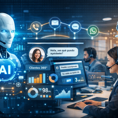 IA y automatización en Contact Center:                          El nuevo estándar competitivo en 2026